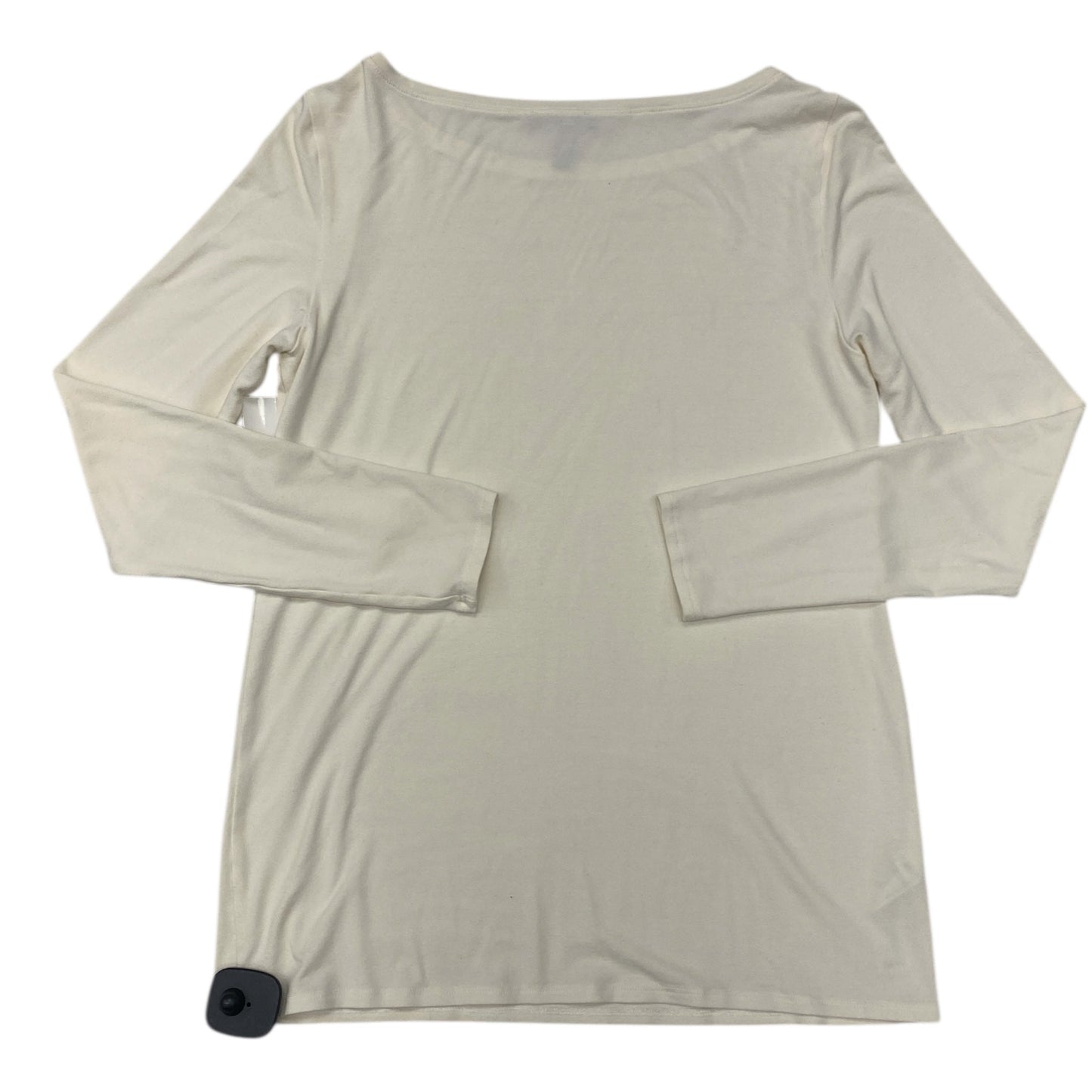 Top Ls Designer By Eileen Fisher In Cream, Size:M