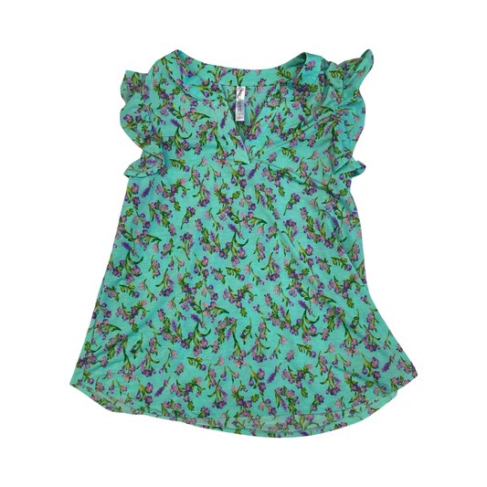 Top Sleeveless By Dear Scarlett In Floral Print, Size:L