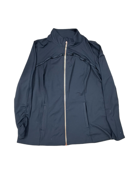 Athletic Jacket By Livi Active In Black, Size:Xl