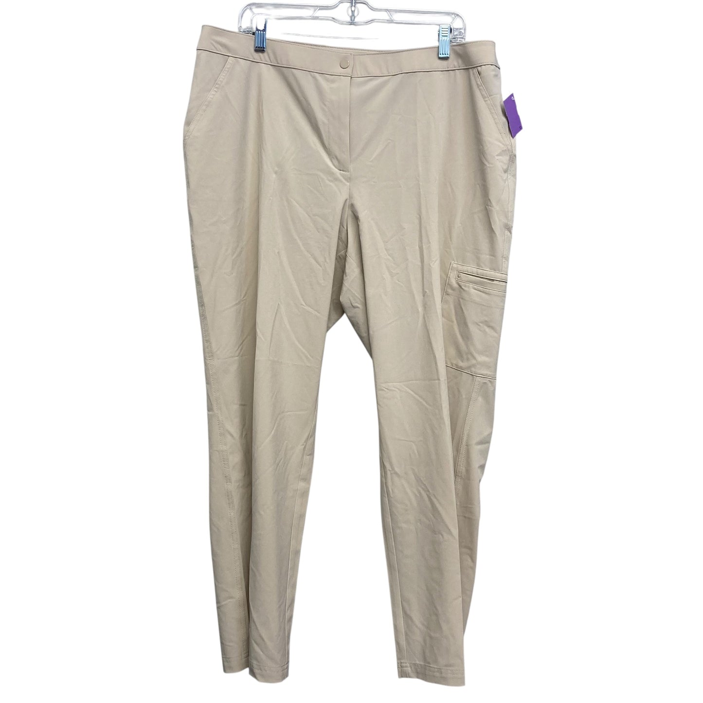 Pants Cargo & Utility By Chicos In Tan, Size:16