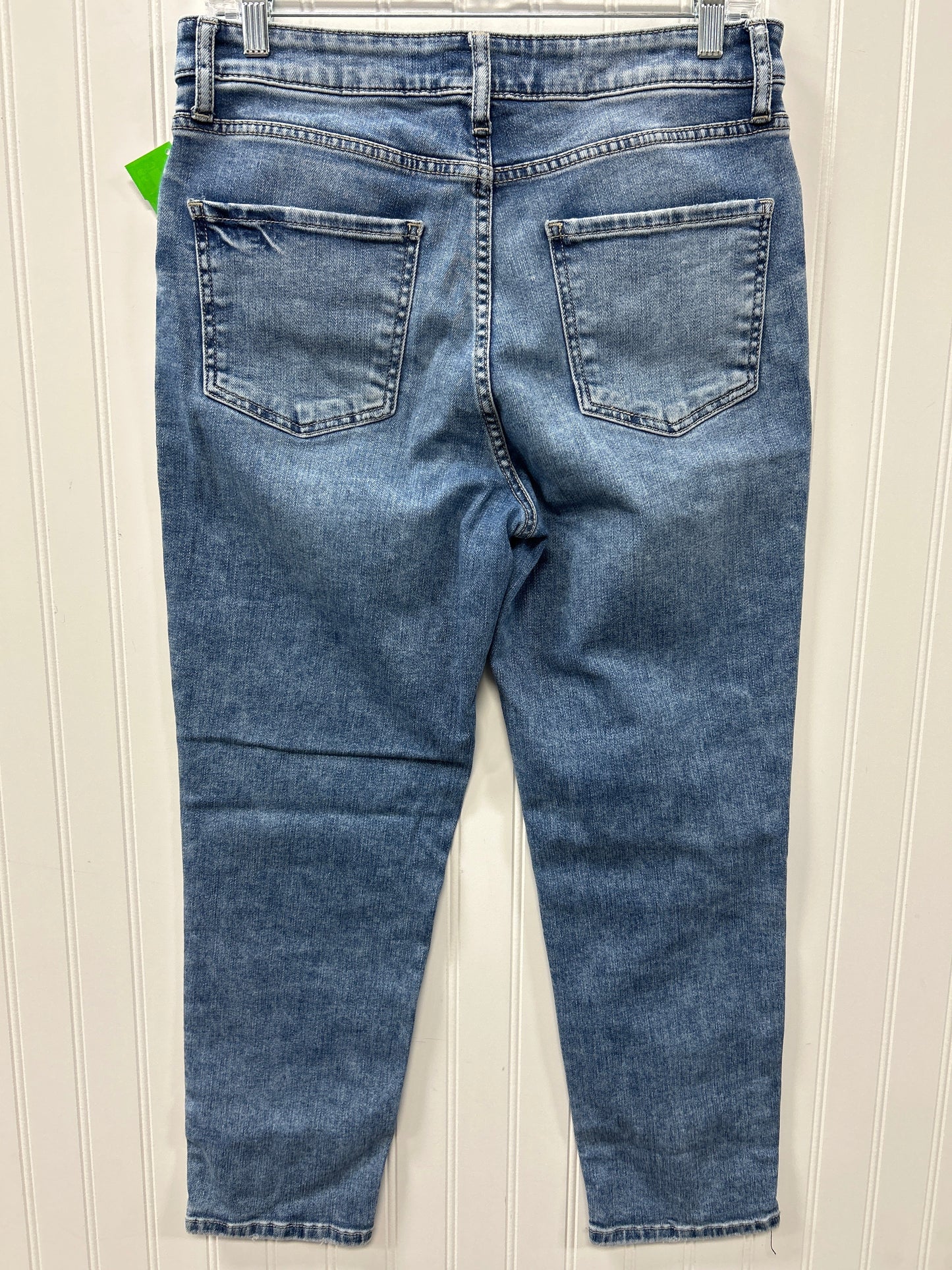 Jeans Skinny By Kut In Blue Denim, Size:8