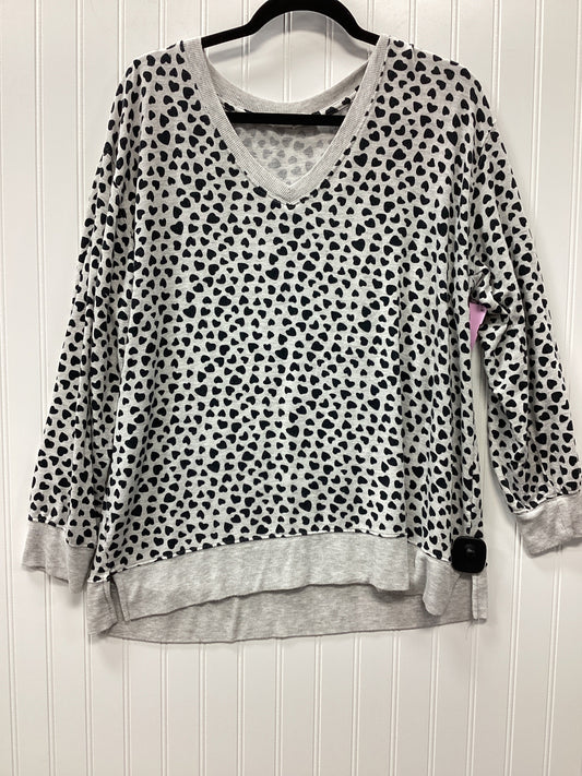 Top Ls By Workshop In Grey, Size:1X