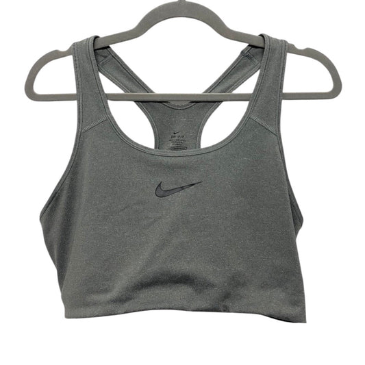 Athletic Bra By Nike In Grey, Size:Xl