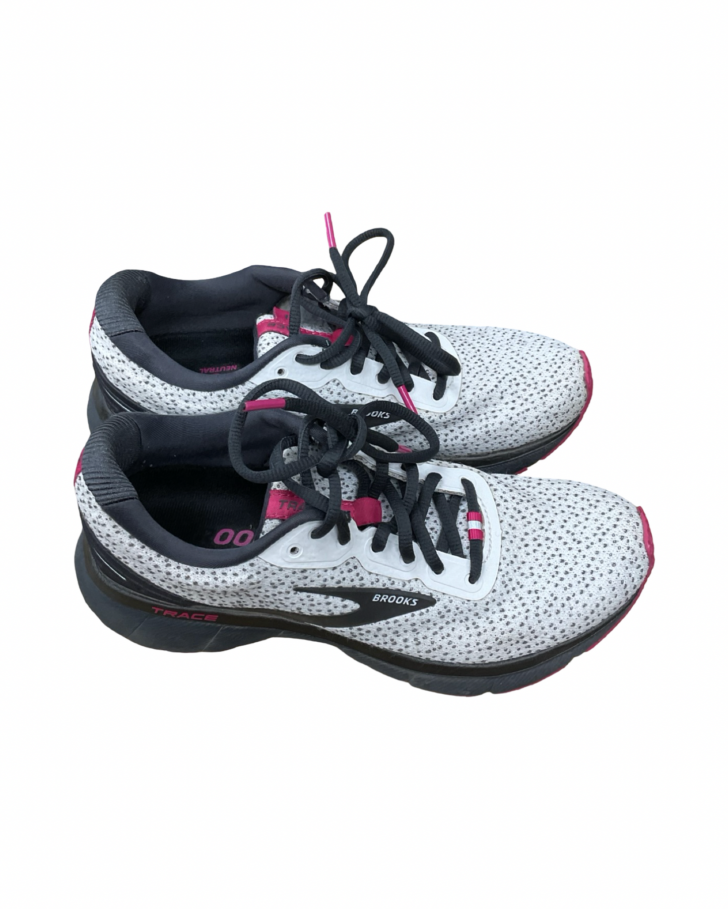 Shoes Athletic By Brooks In White, Size:6.5