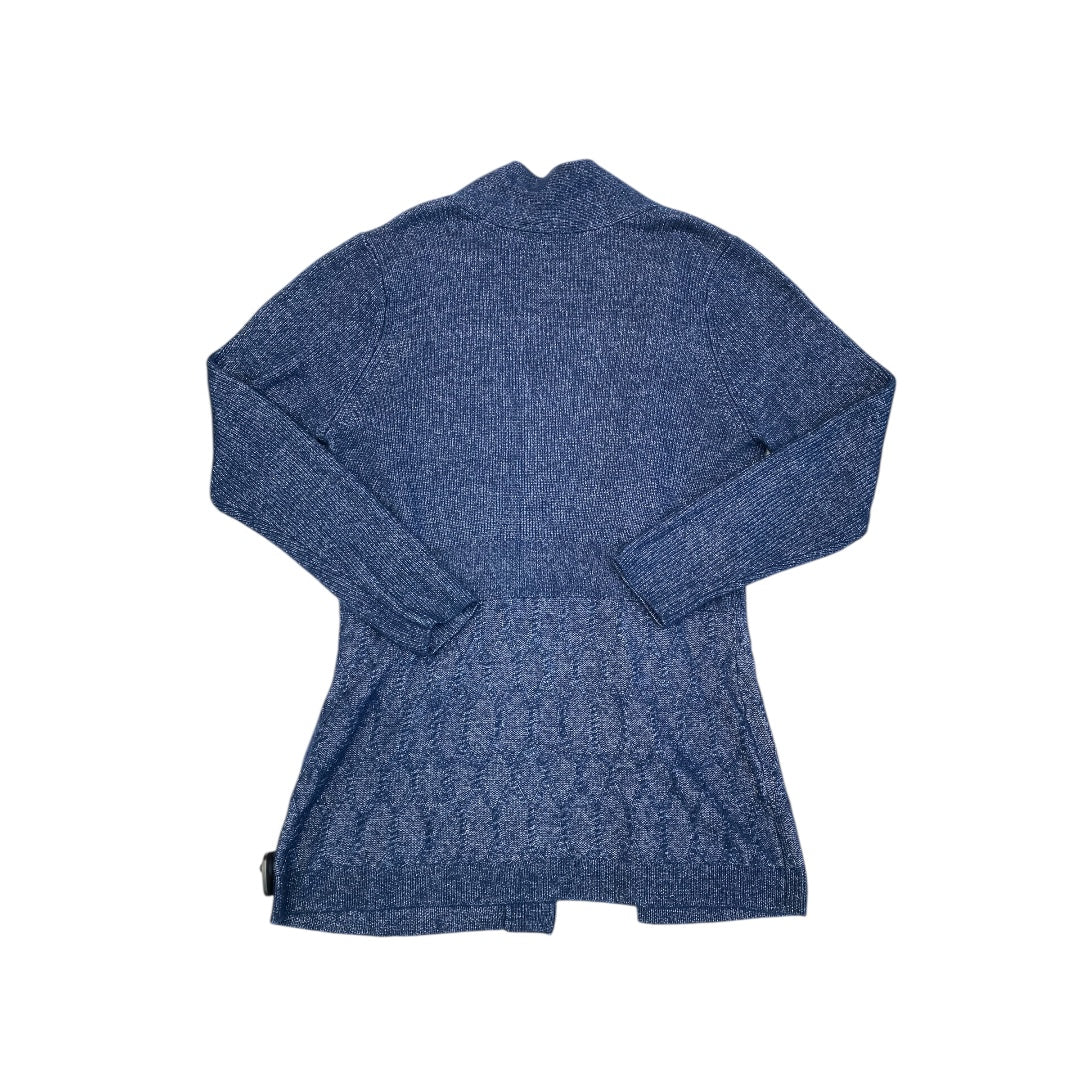 Sweater Cardigan By White House Black Market In Blue, Size:Xl
