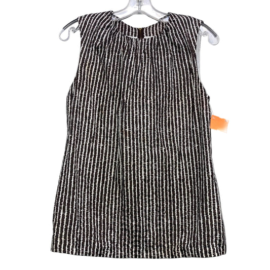 Top Sleeveless Designer By Tory Burch In Brown, Size:M