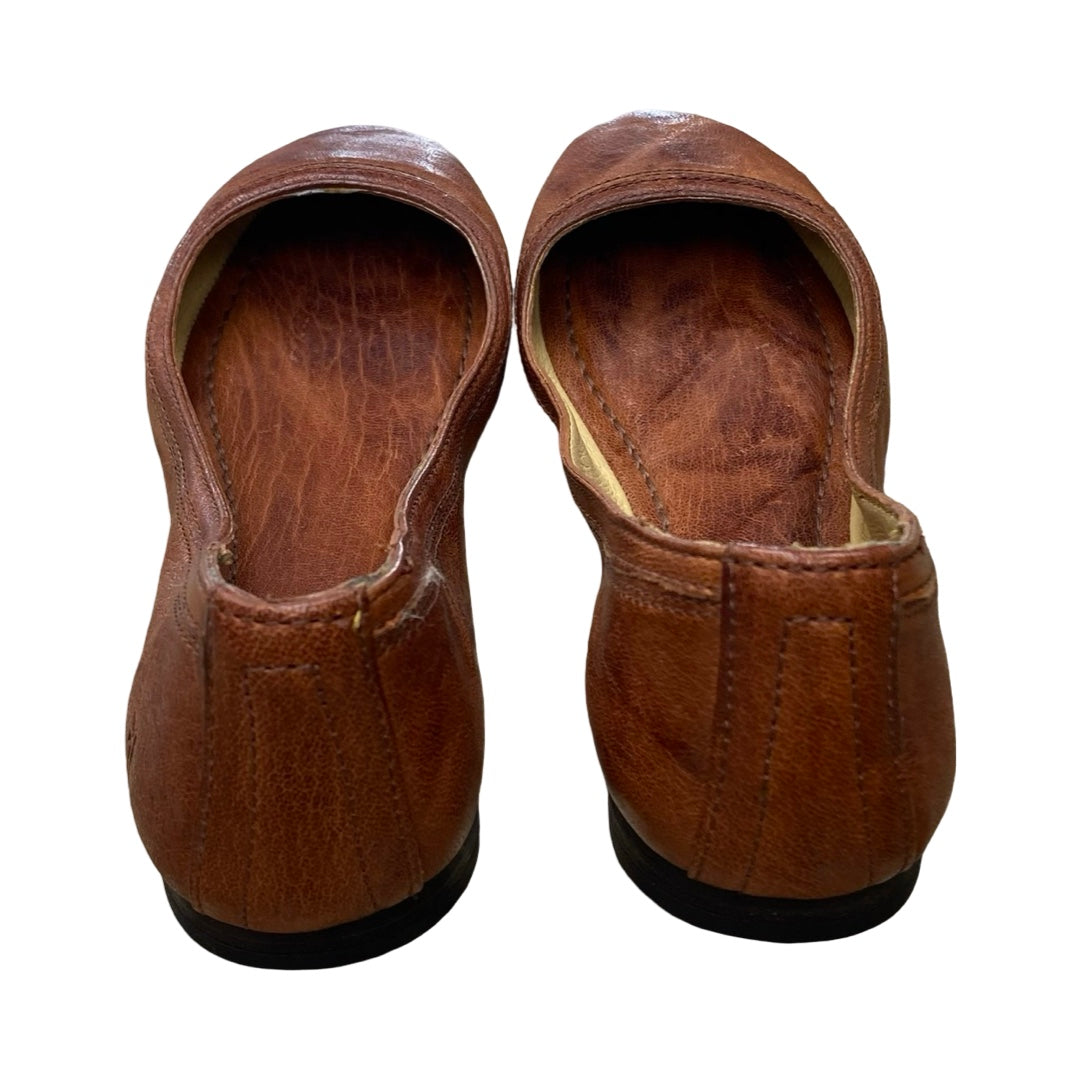 Shoes Designer By Frye In Brown, Size:7.5
