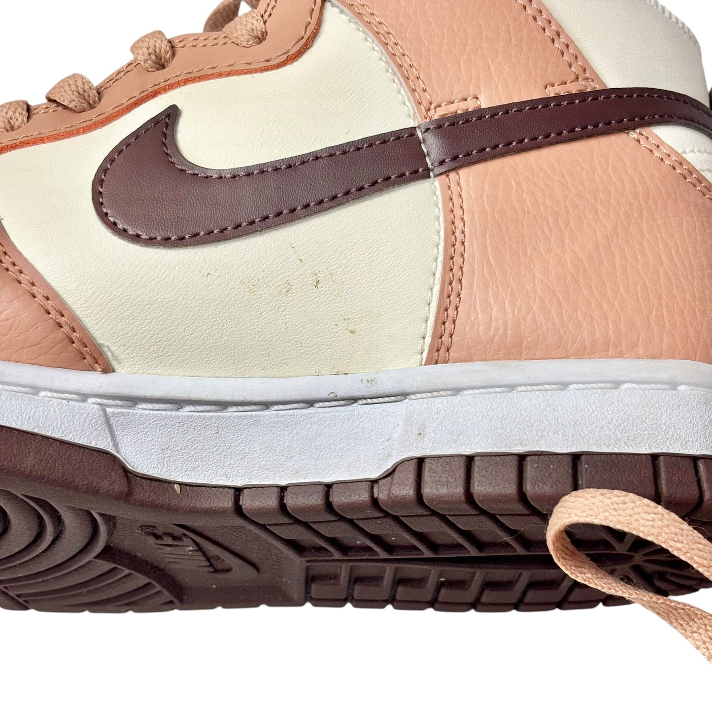 Shoes Sneakers By Nike In Brown & Cream, Size: 7