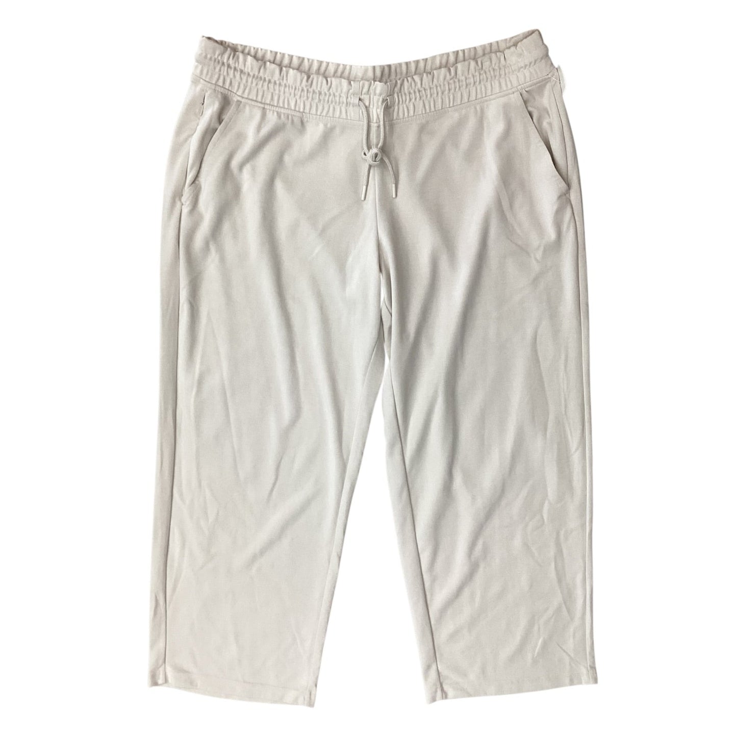Athletic Pants By Athleta In Cream, Size:Xl