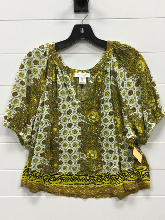 Top Ss By Rachel Zoe In Yellow, Size:M