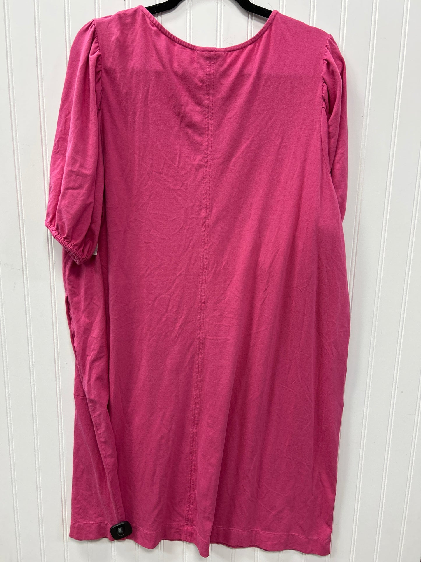 Dress Casual Midi By J. Jill In Pink, Size:2X