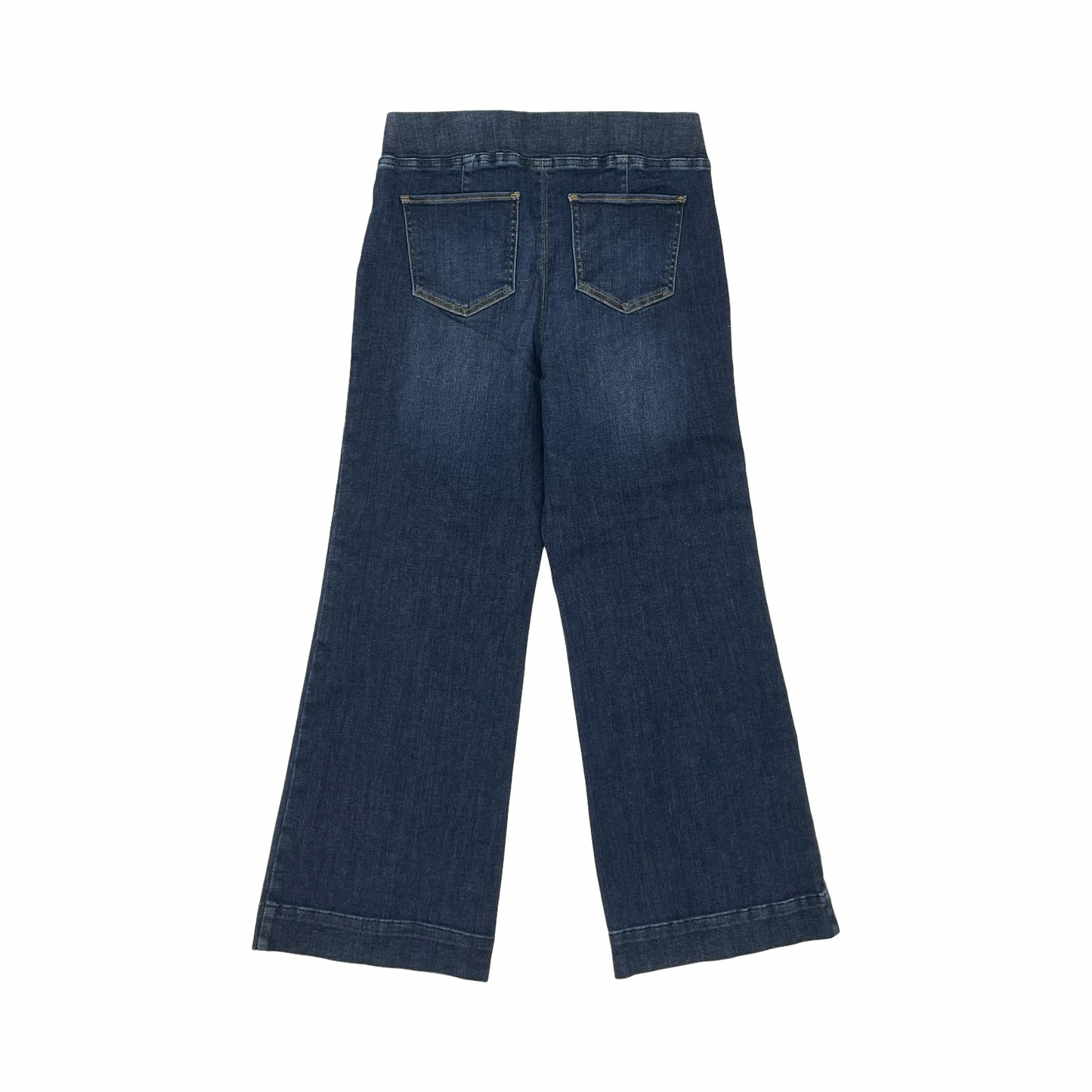 Jeans Flared By Talbots In Blue Denim, Size:Mp