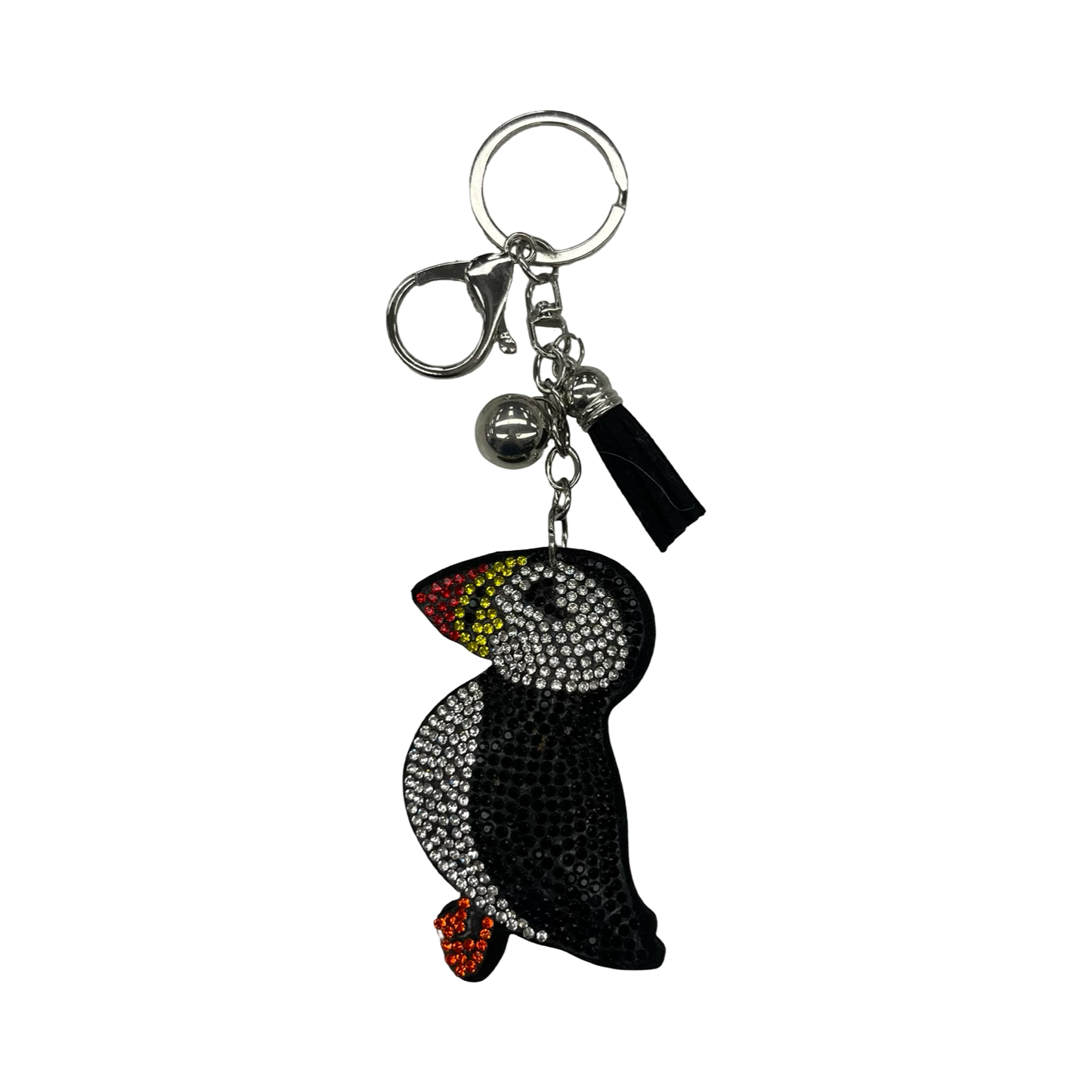 Key Chain By Clothes Mentor In Black & Silver