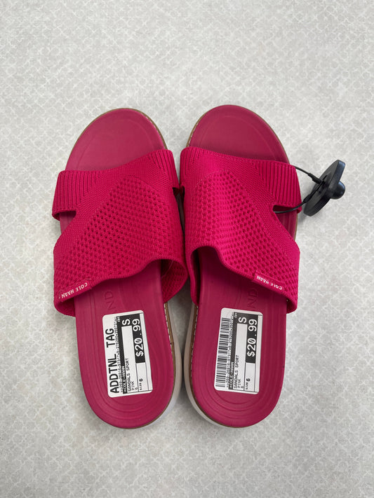 Sandals Sport By Cole-Haan In Pink, Size:6