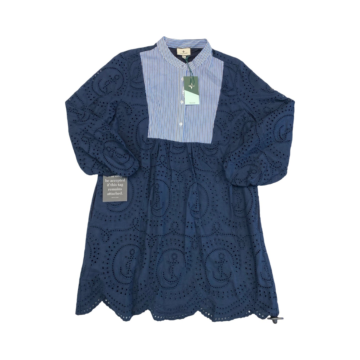 Dress Casual Midi By Tuckernuck In Navy, Size:L