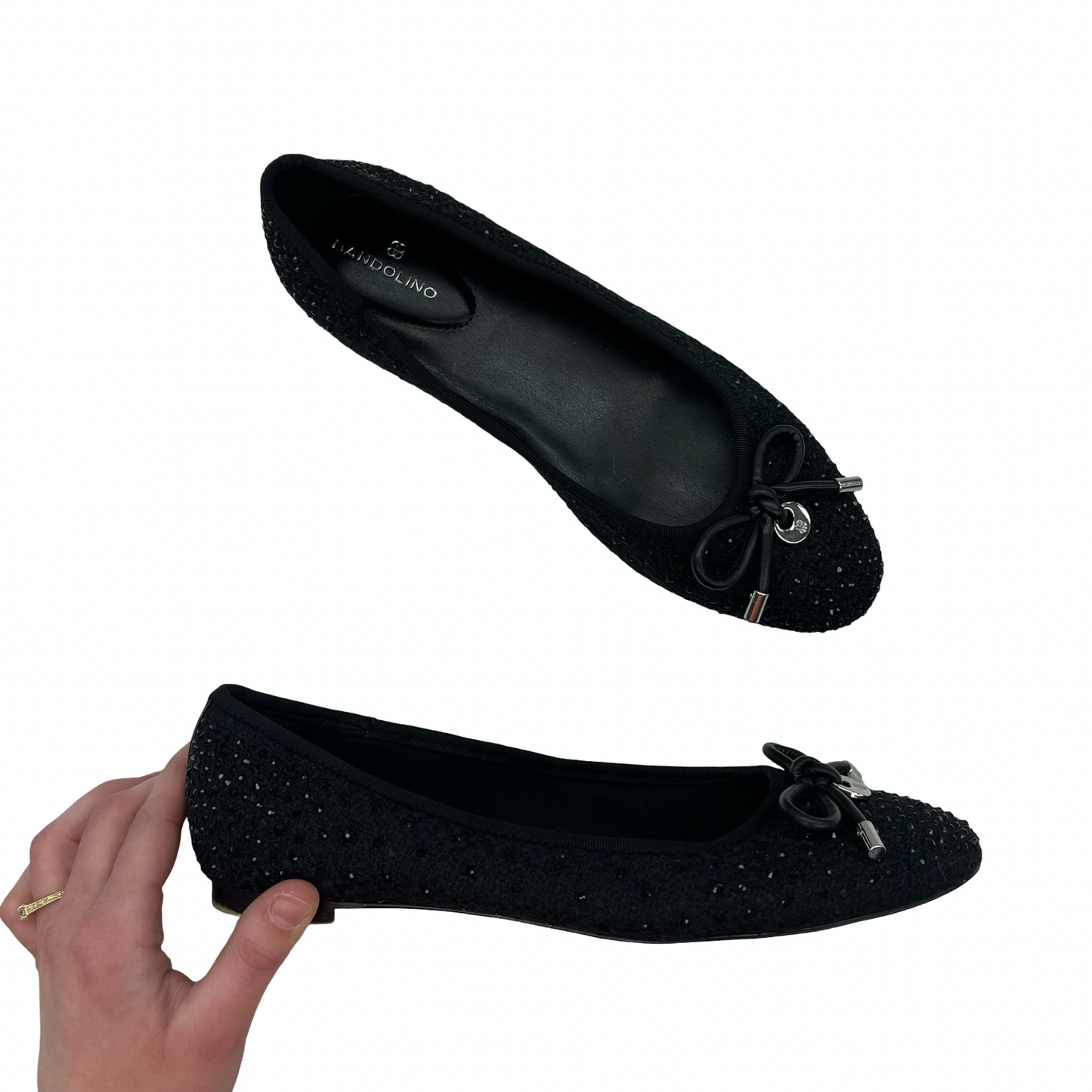 Shoes Flats By Bandolino In Black, Size:8.5