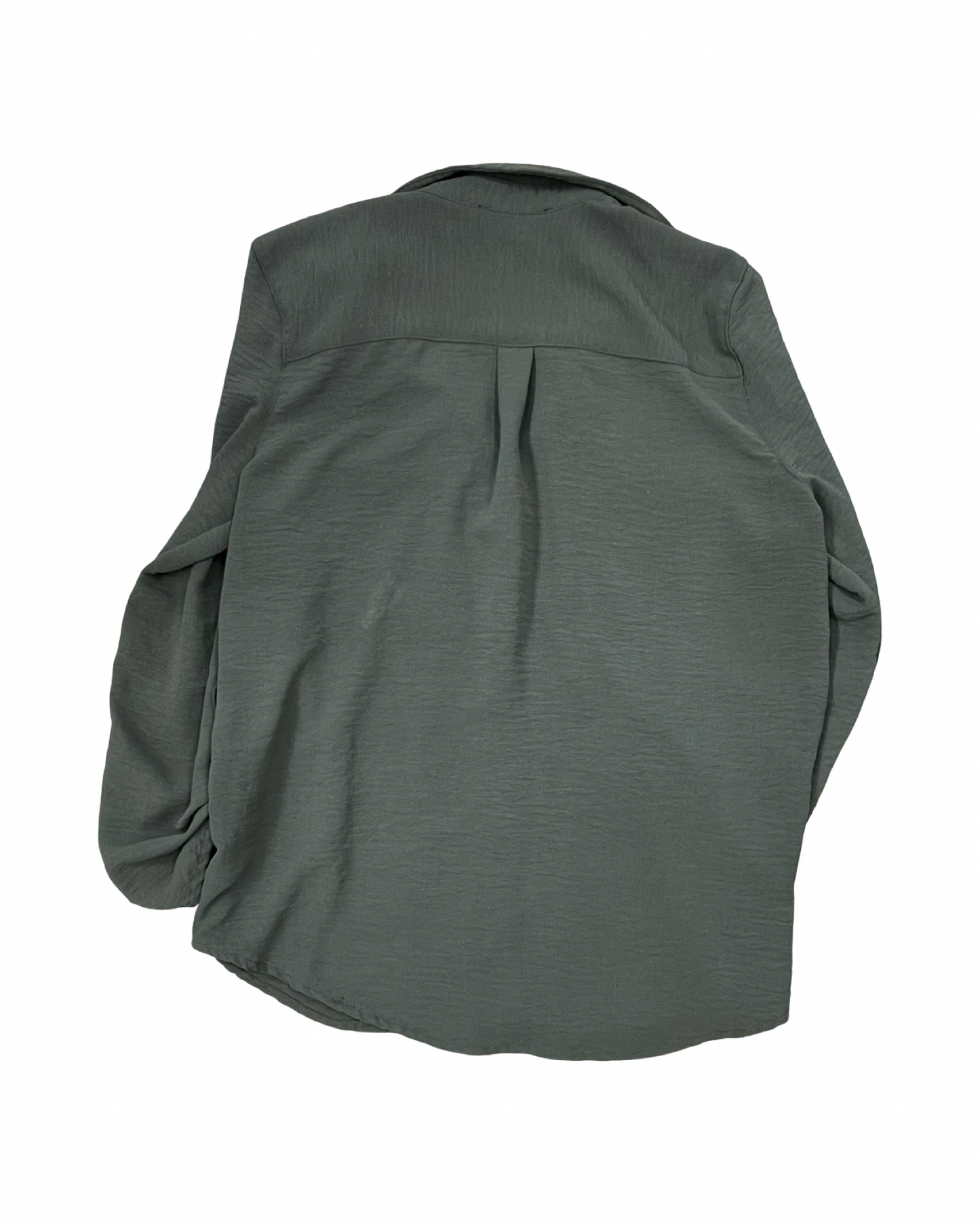 Blouse Sleeveless By Fred David In Green, Size:M