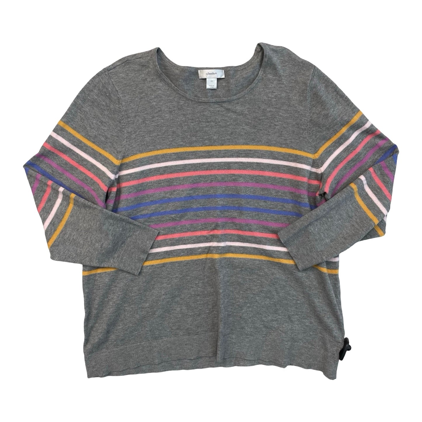 Sweater By Cj Banks In Multi, Size:2X