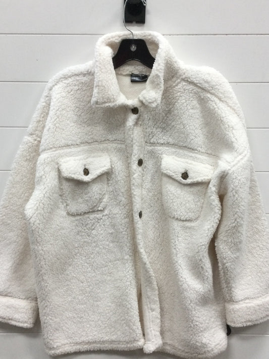 Jacket Shirt By 32 Degrees In Cream, Size:Xl