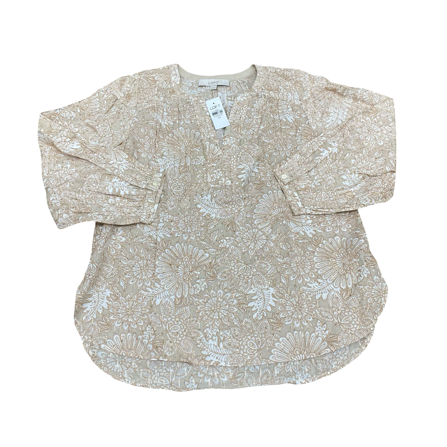 Top Sleeveless By Sundance In Cream, Size:M