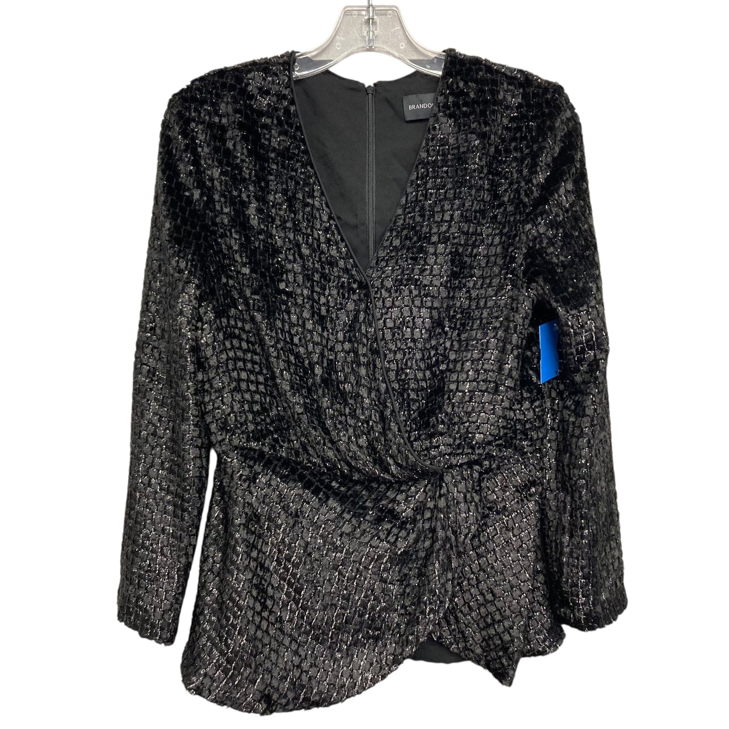 Top Ls By Brandon Maxwell In Black, Size:M