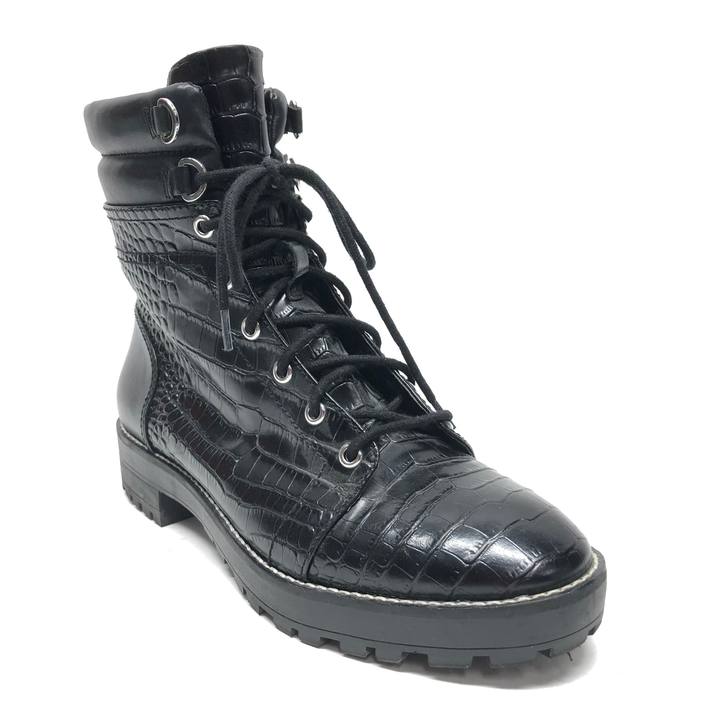 Boots Ankle Flats By Gianni Bini In Black, Size: 10