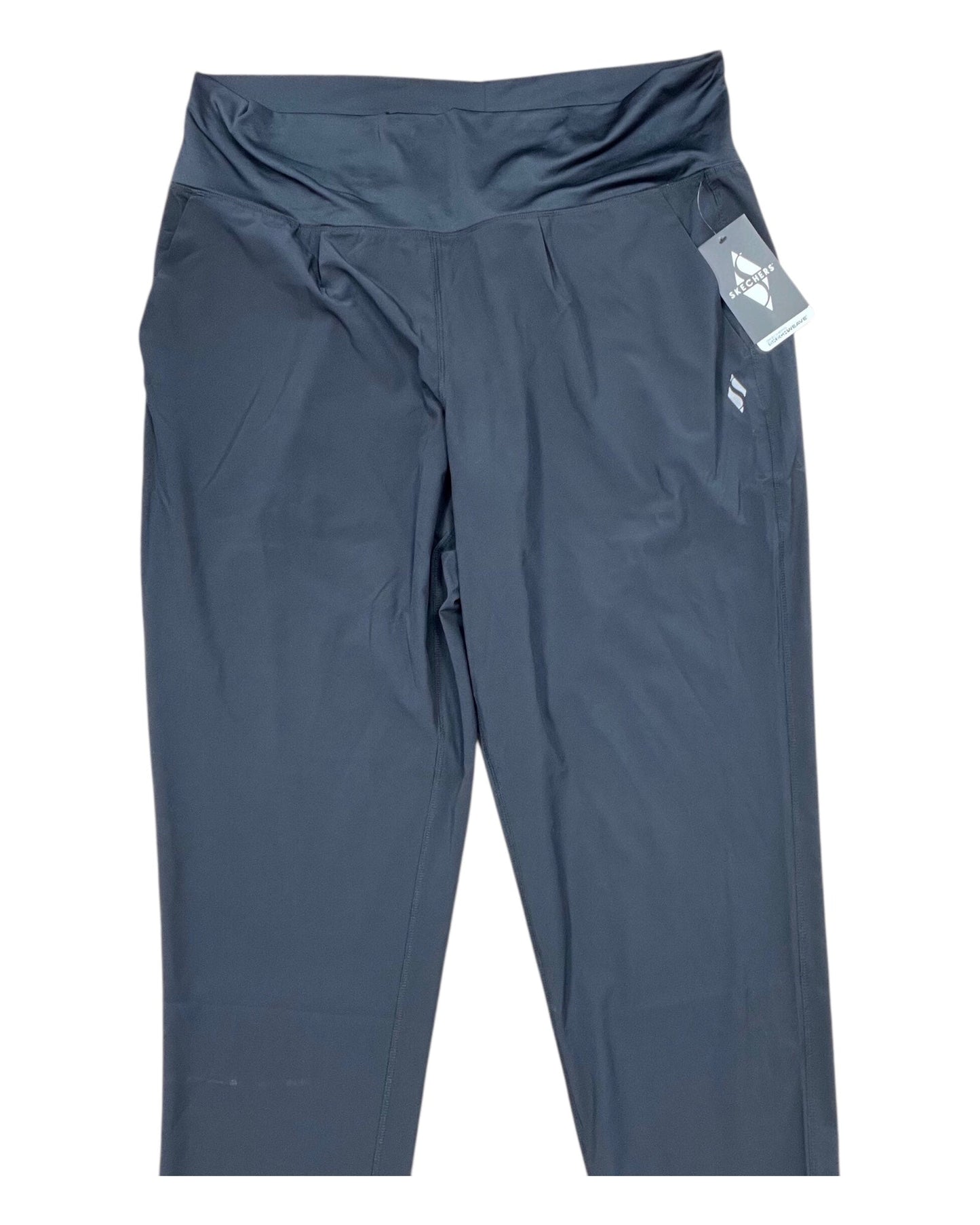 Pants Lounge By Skechers In Black, Size:3X