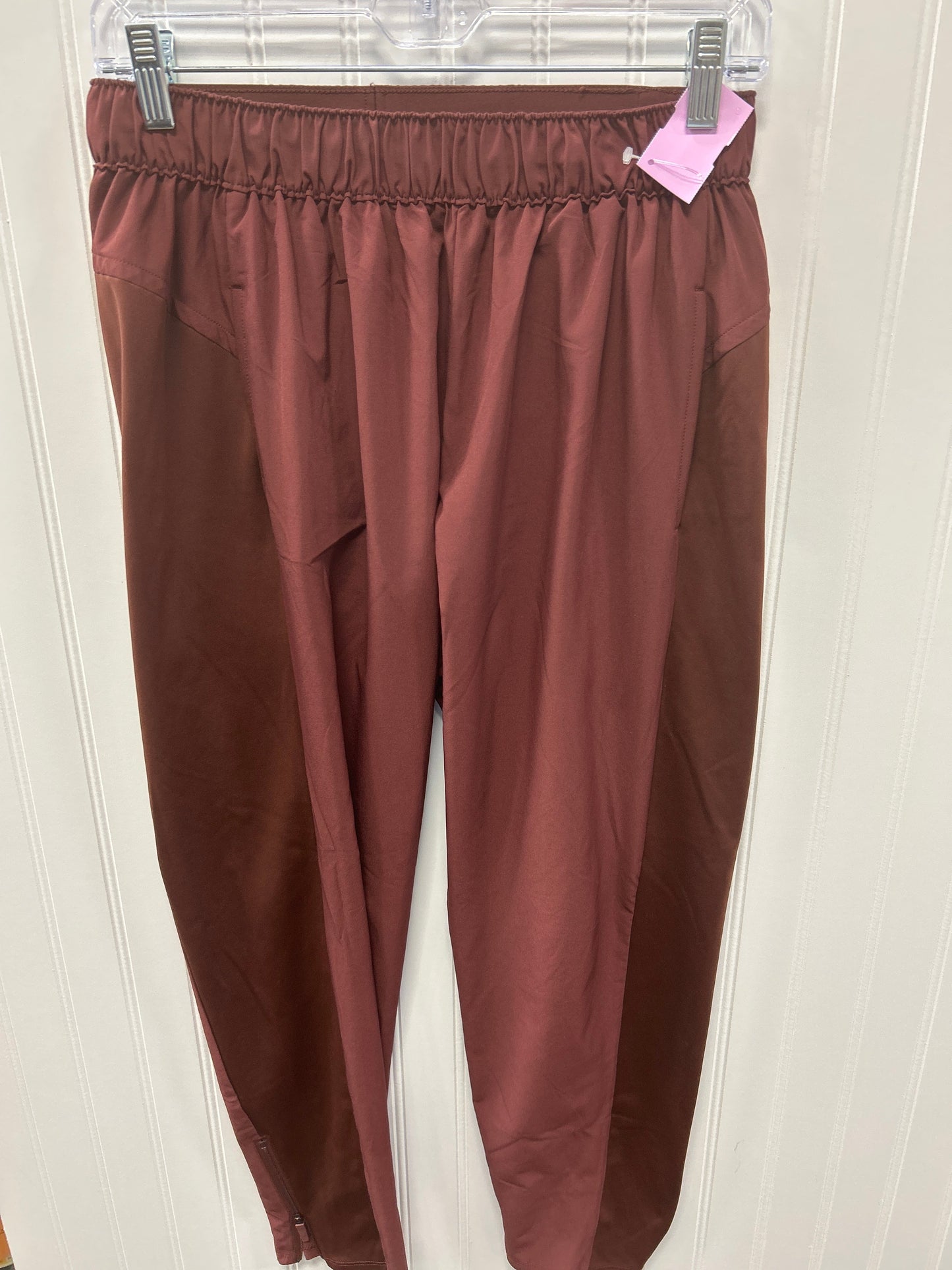 Athletic Pants By Brooks In Maroon, Size:M