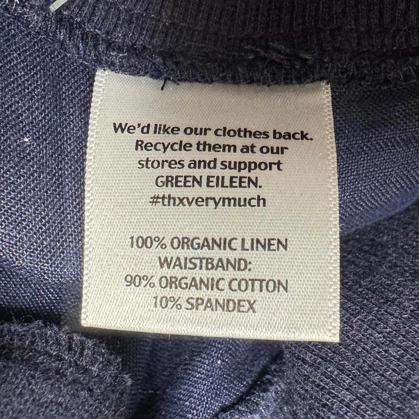Pants Linen By Eileen Fisher In Blue, Size: S