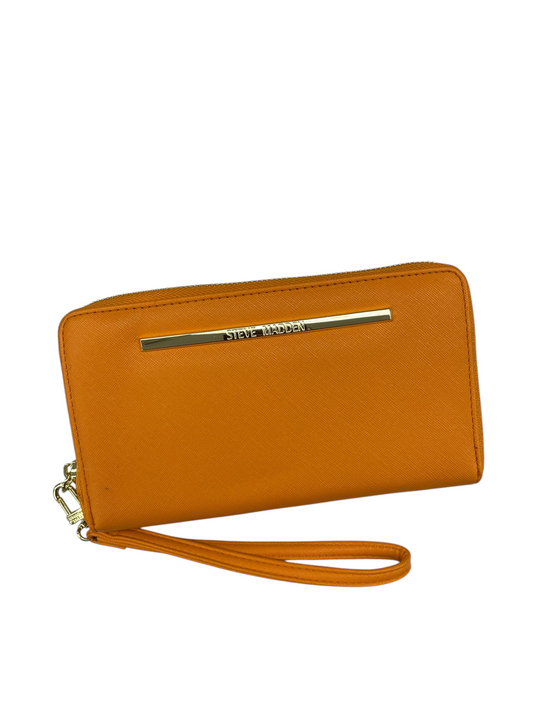 WALLET by STEVE MADDEN In ORANGE, Size: LARGE