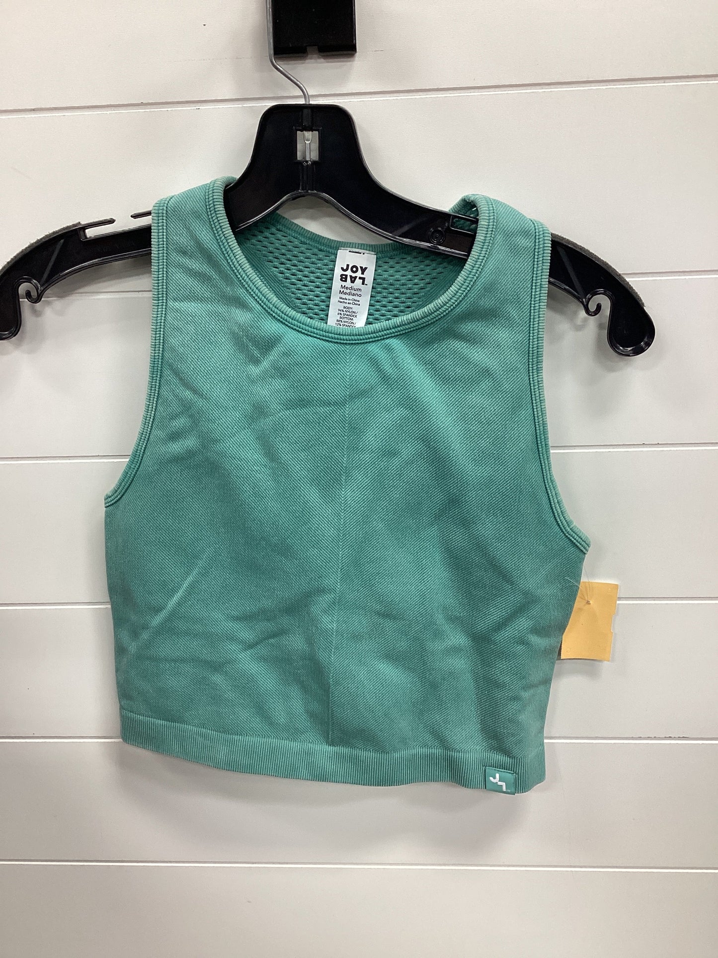 Athletic Tank Top By Joy Lab In Green, Size:M