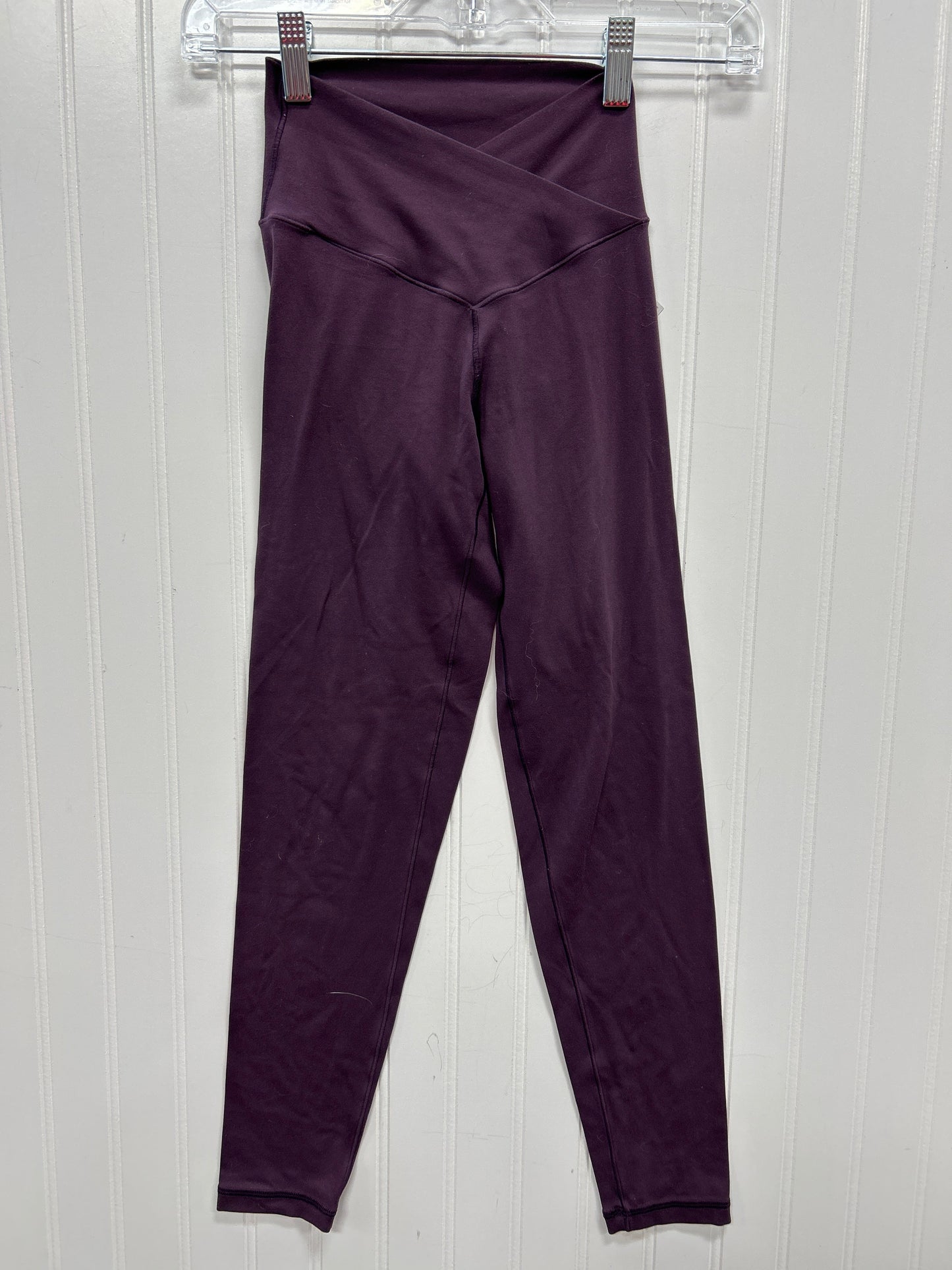 Athletic Leggings Capris By Aerie In Purple, Size:S