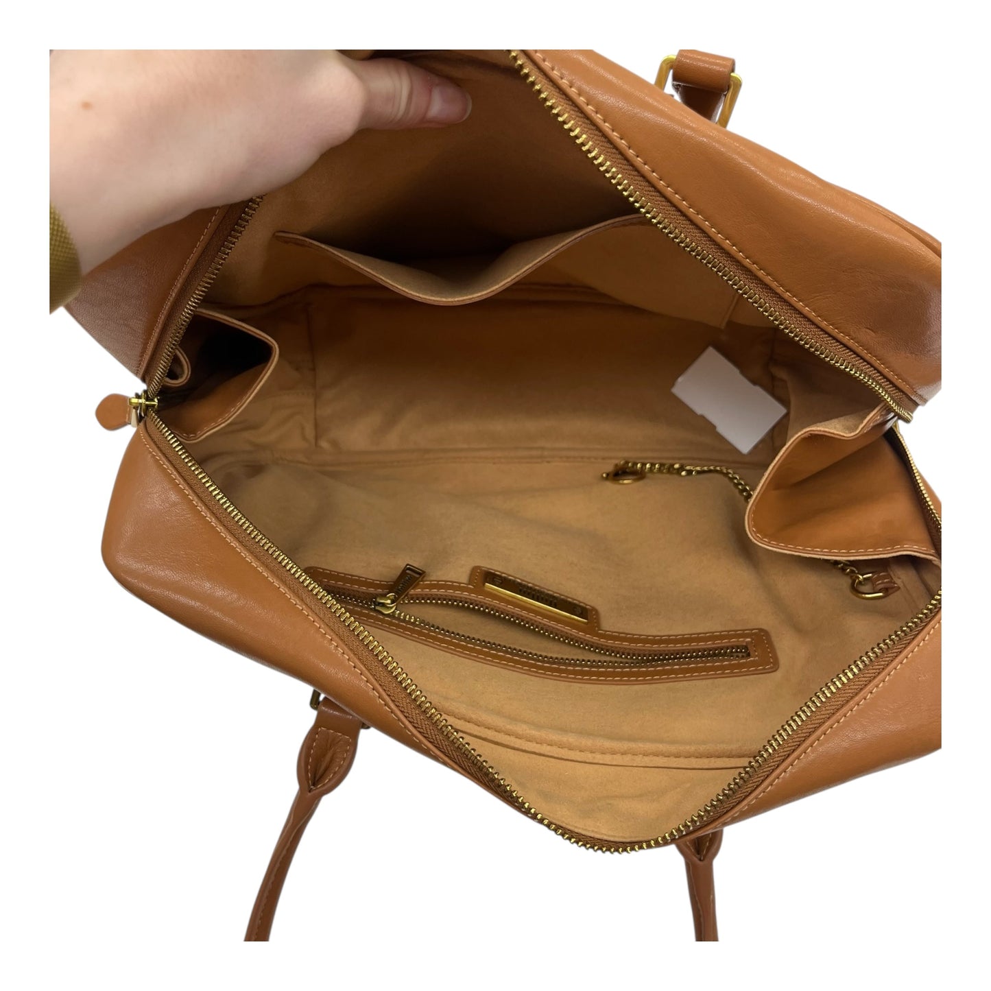 Handbag By Cma In Brown, Size:Medium