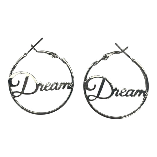 Earrings Hoop By Clothes Mentor In Silver