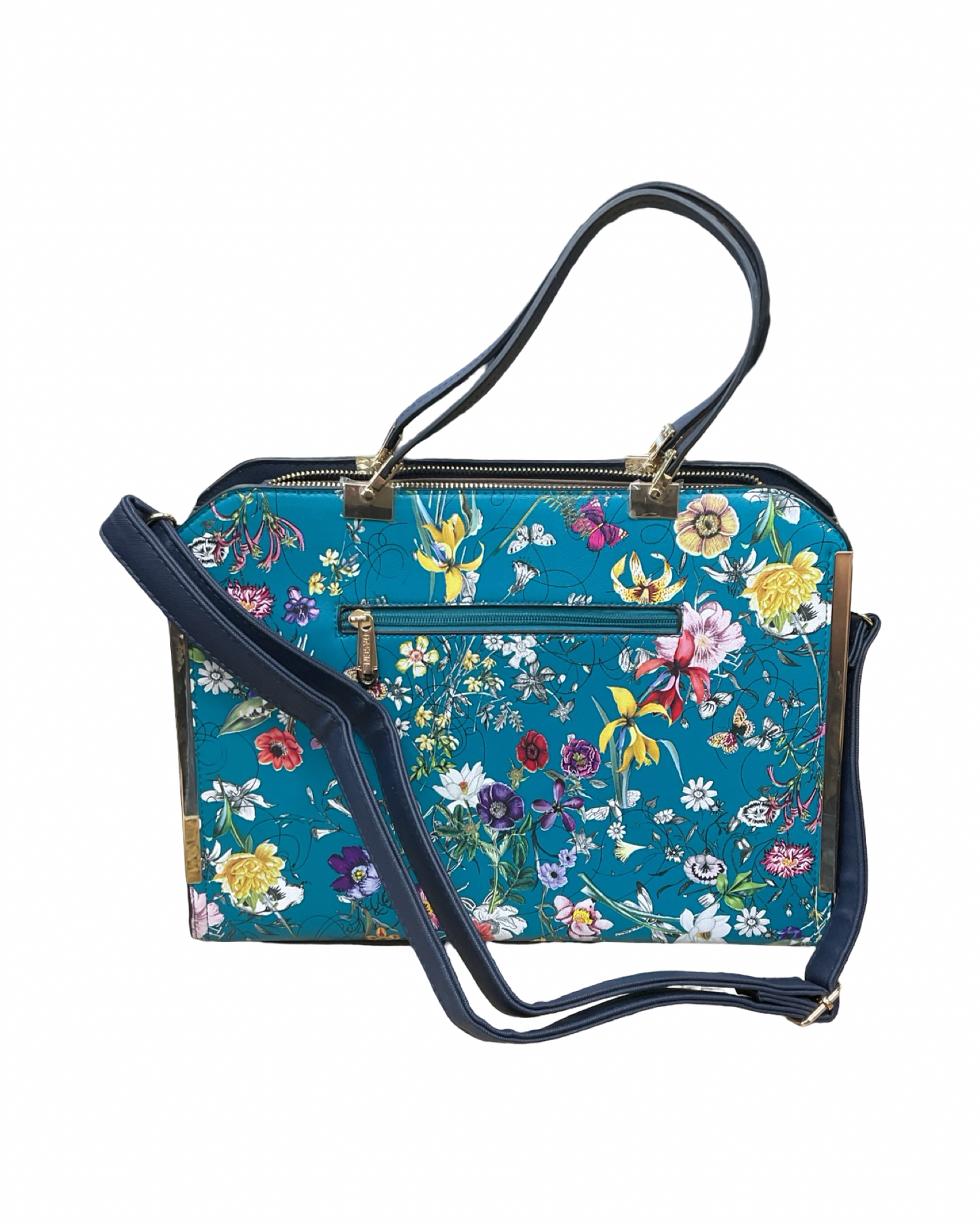 Handbag By Clothes Mentor In Teal, Size:Large
