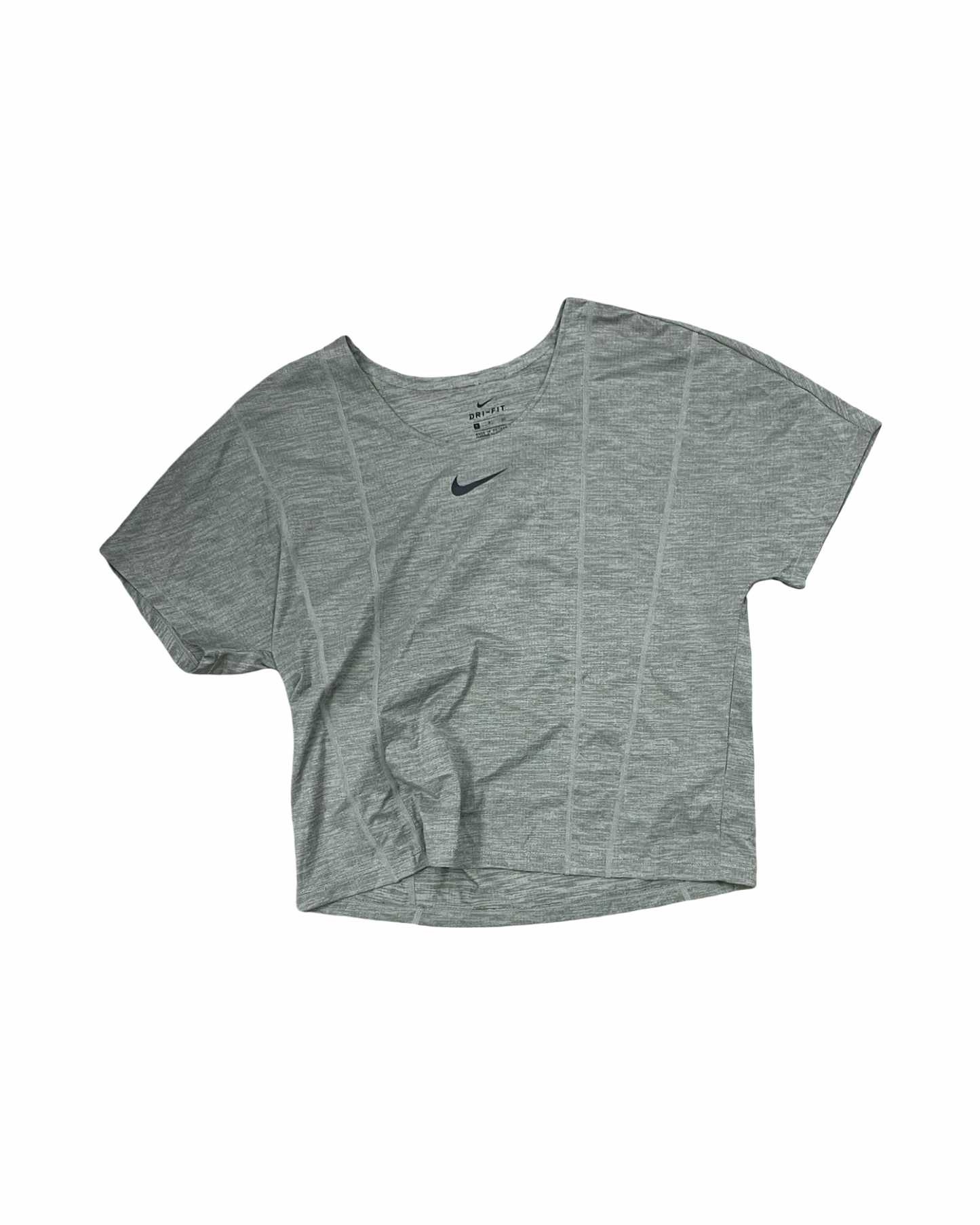 Athletic Top Ss By Nike In Green, Size:S