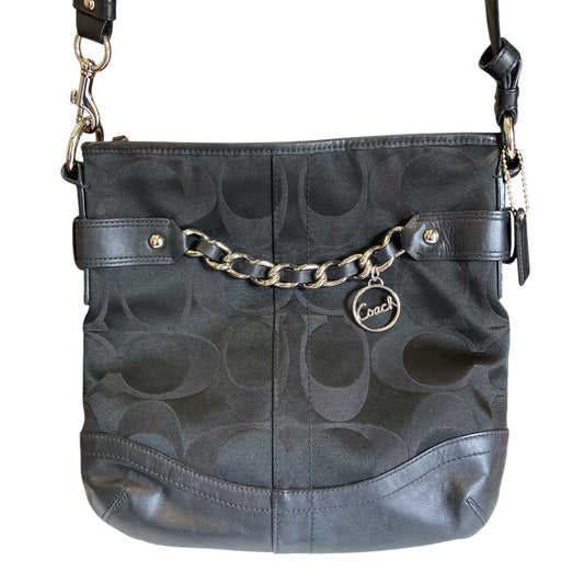Crossbody Designer By Coach In Black, Size:Small