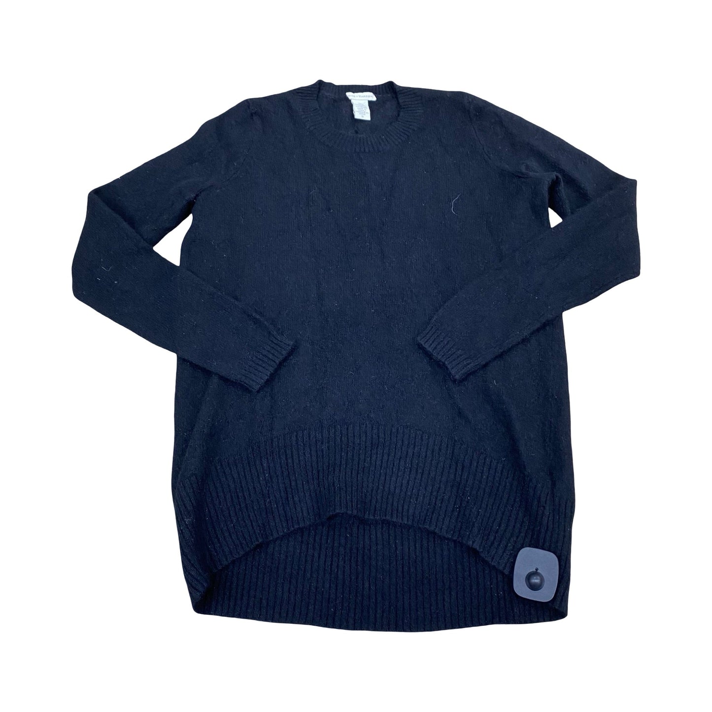 Sweater Cashmere By White And Warren In Black, Size:S