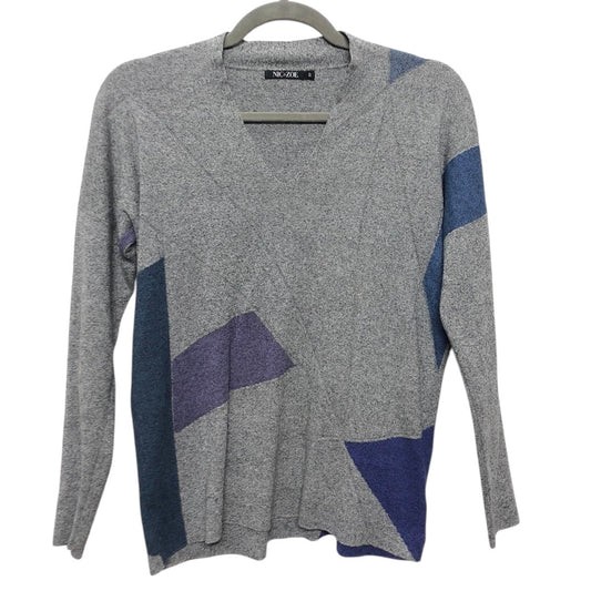 Sweater By Nic + Zoe In Grey, Size:Sp