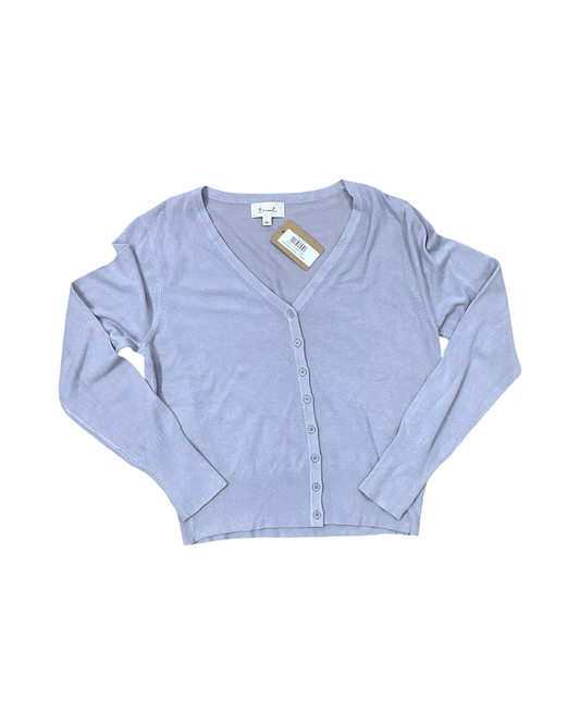 Cardigan By Be Cool In Taupe, Size:L