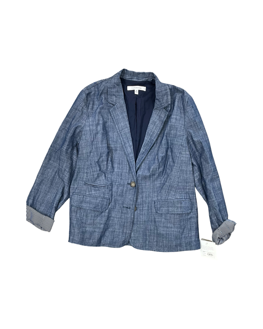 Blazer By Croft And Barrow In Blue, Size:M