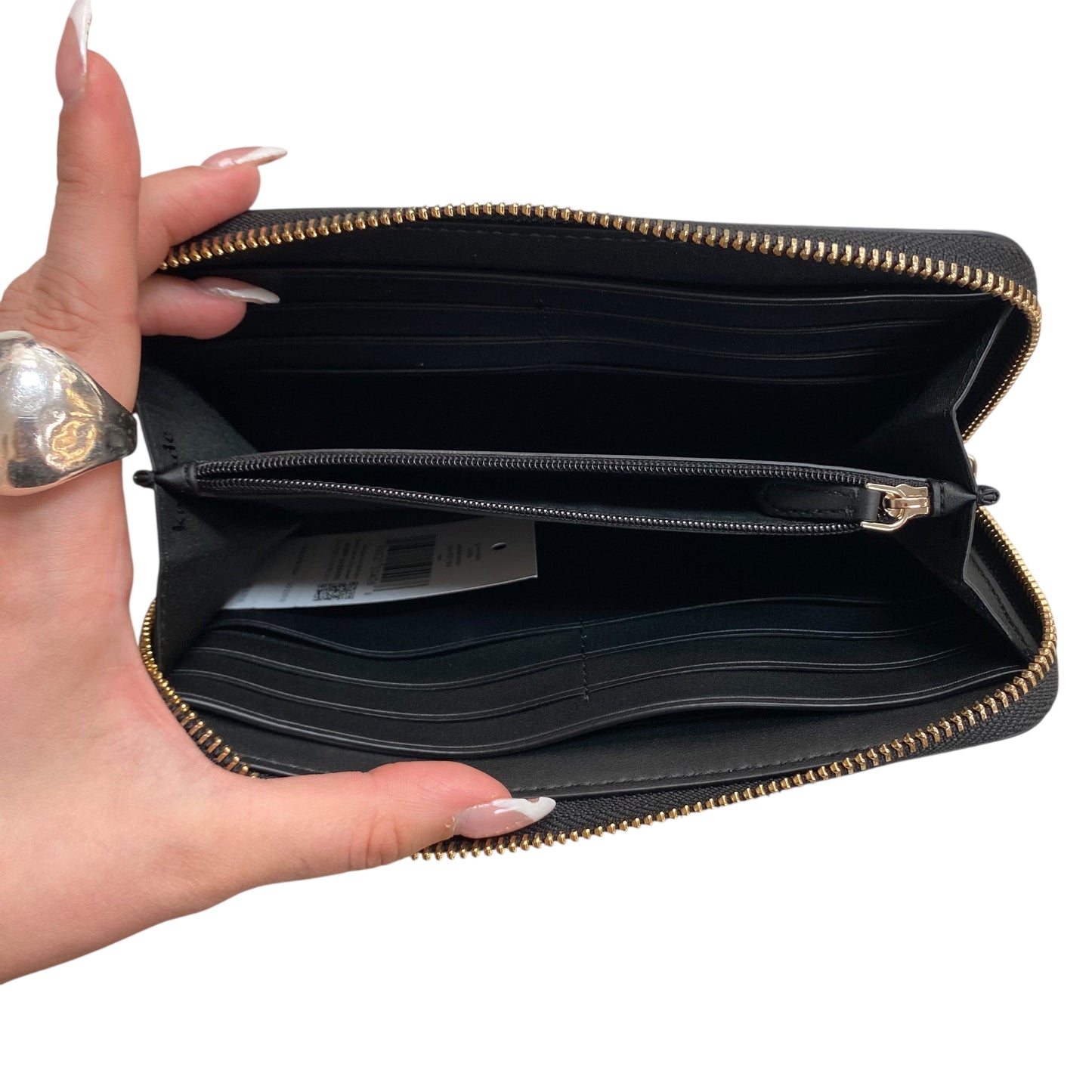 Wallet Designer By Kate Spade In Black, Size:Large