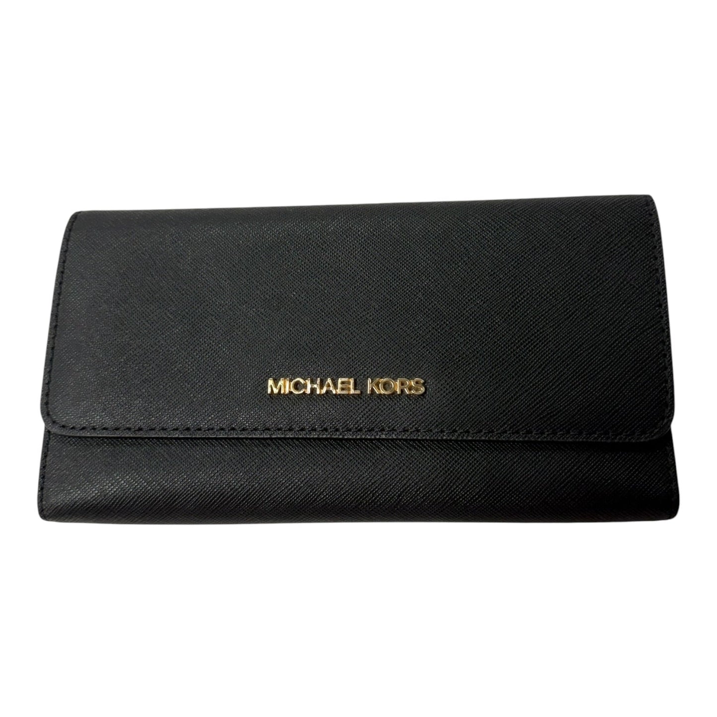 Wallet Designer By Michael Kors In Black, Size:Medium