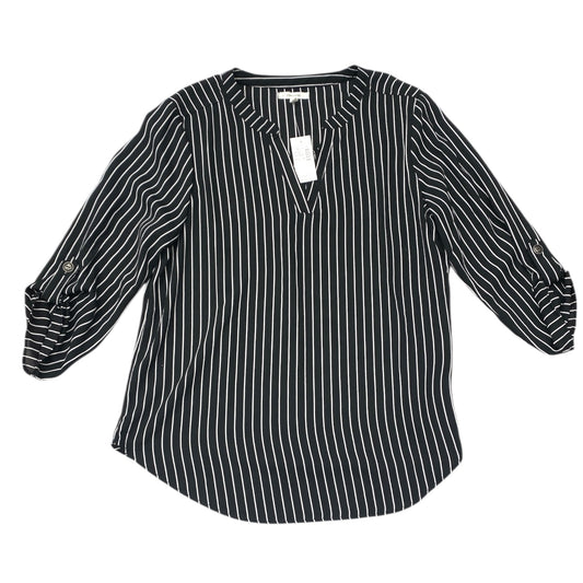Top Ls By Maurices In Striped Pattern, Size:M