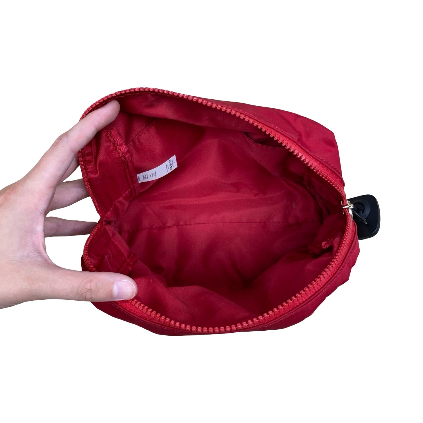 Makeup Bag By Lululemon In Red, Size:Medium