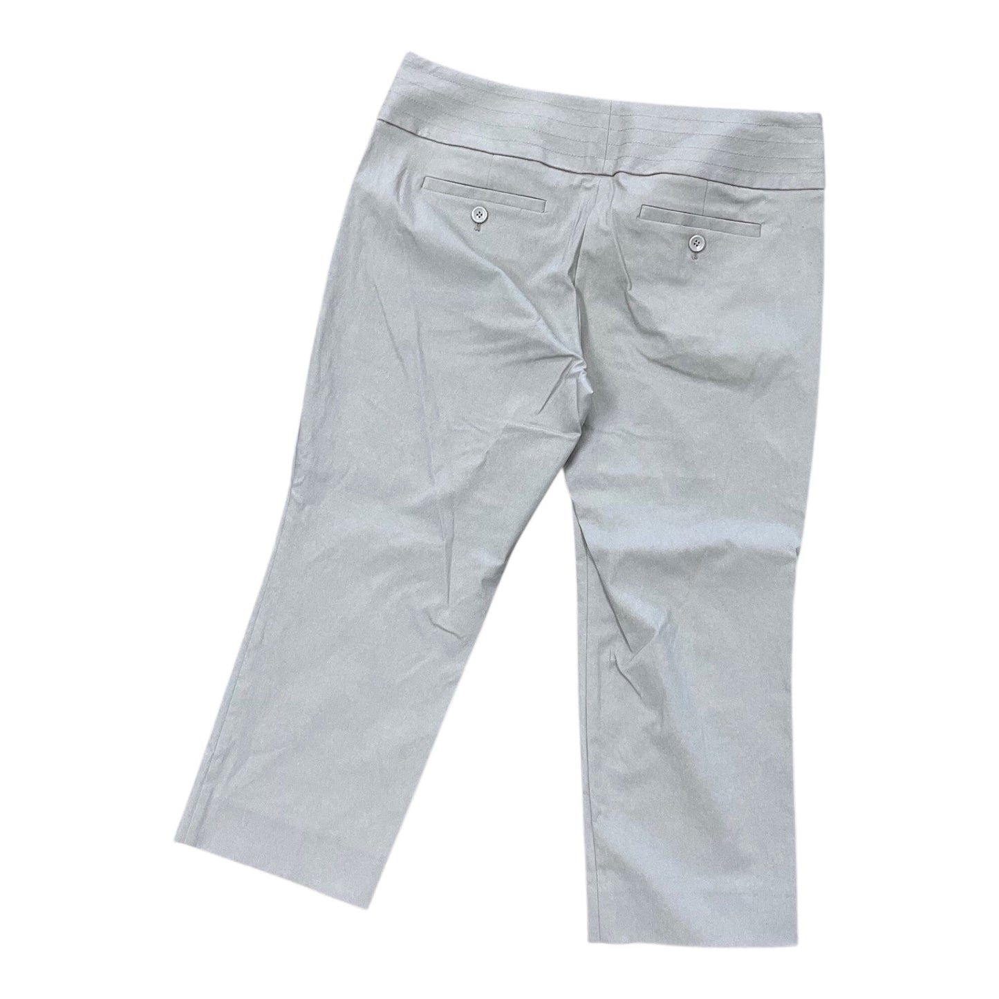 Pants Cropped By Clothes Mentor In Tan, Size:8