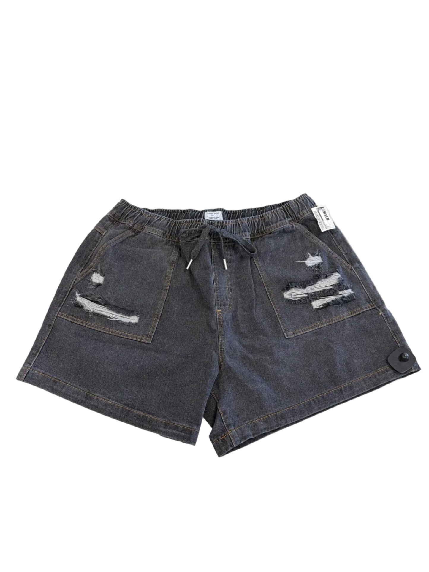 Shorts By White Birch In Grey, Size:3X