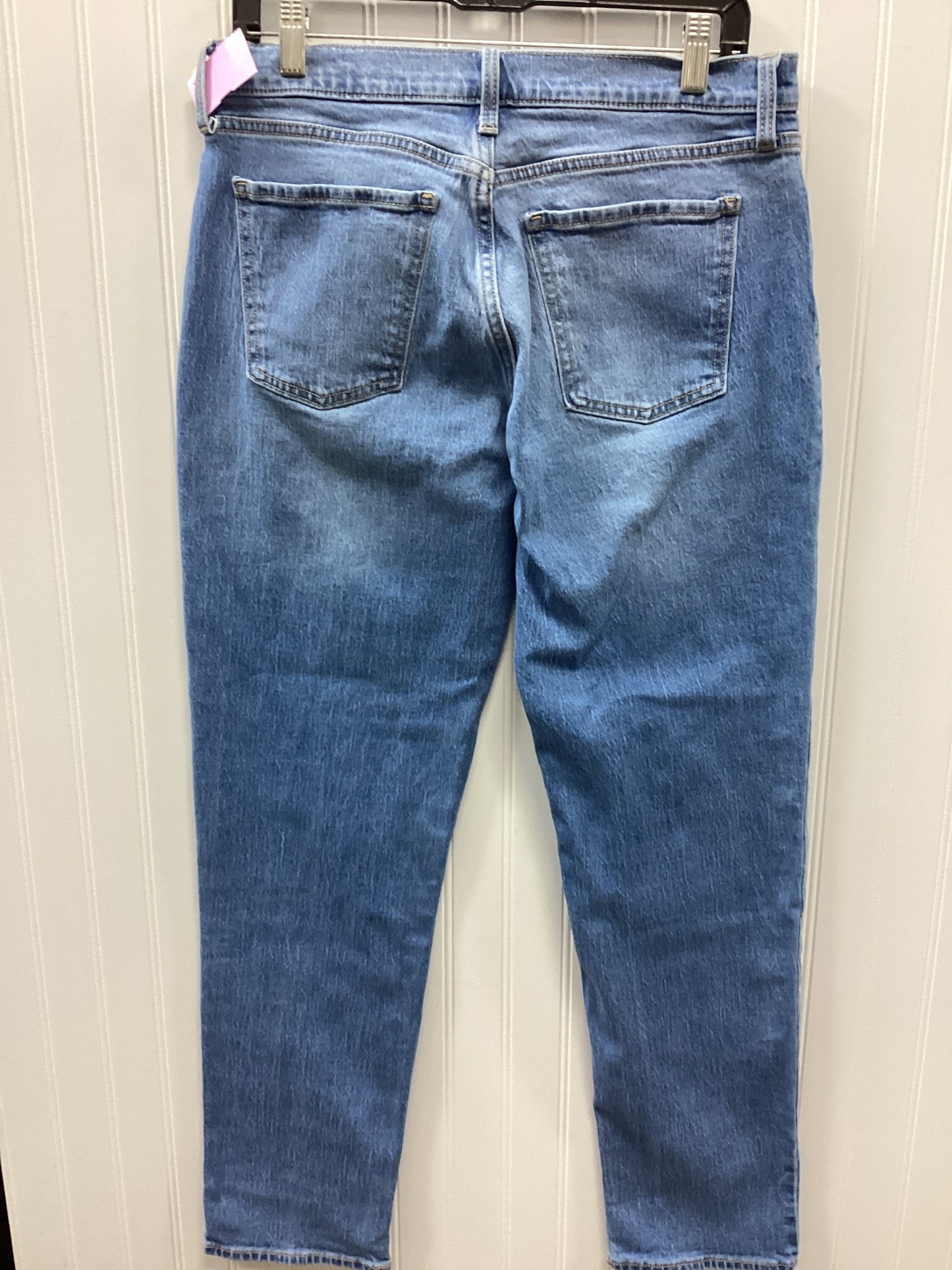 Jeans Boyfriend By Old Navy In Blue Denim, Size:6L