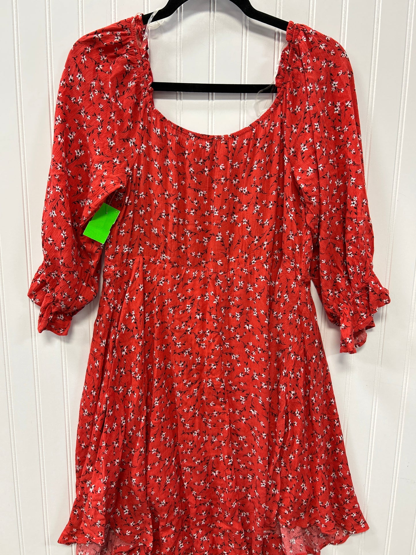 Dress Casual Midi By Jodifl In Red, Size:M