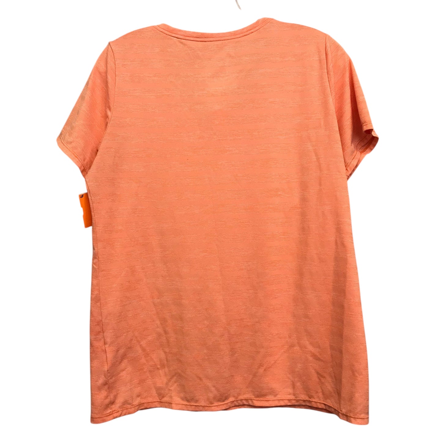 Athletic Top Ss By Nike Apparel In Orange, Size:Xl